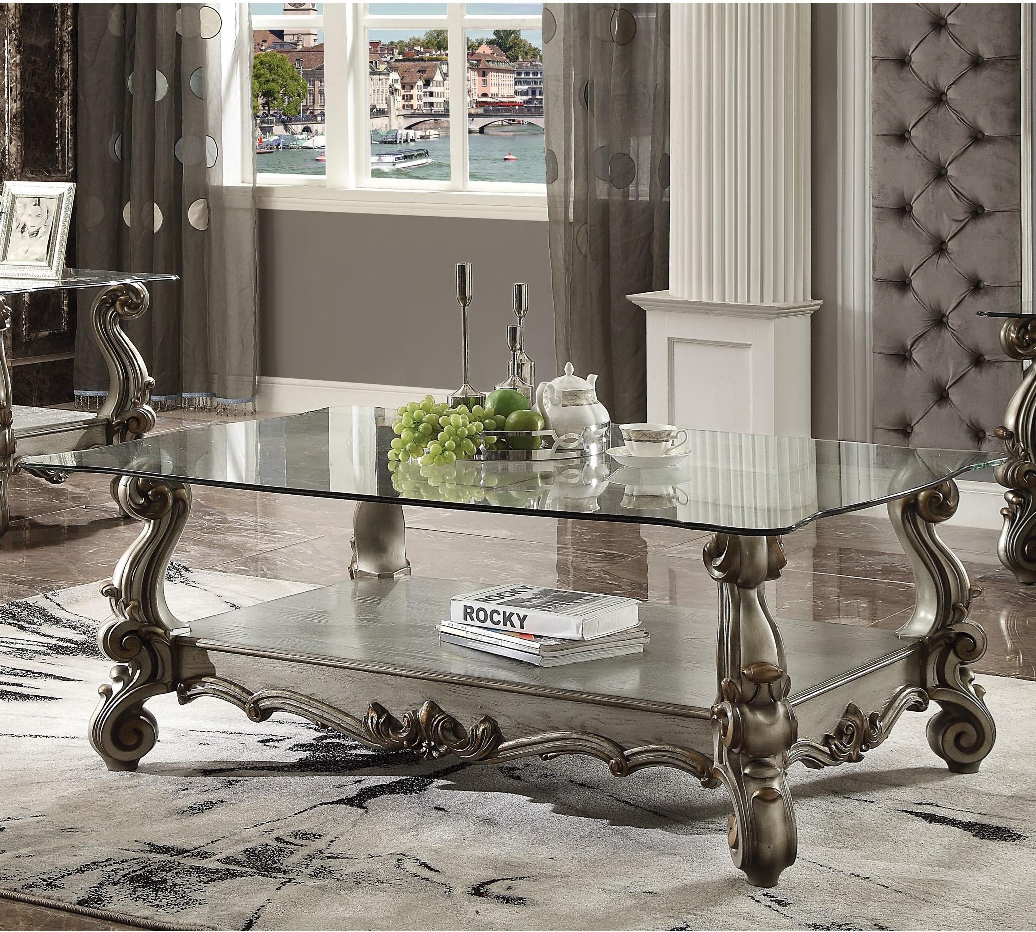 Acme versailles coffee clearance table
